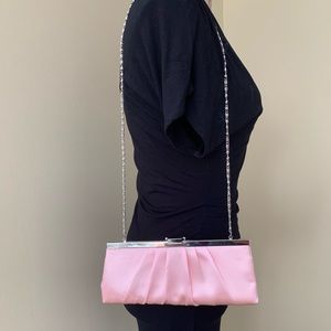 Jessica McClintock pink evening bag
